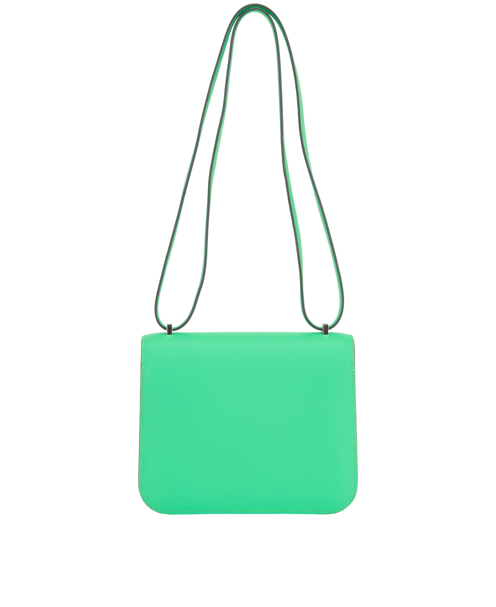 Constance 18 In Evercolor Vert Comics, &pound;7,500, Handbags, Green, Leather, Back view